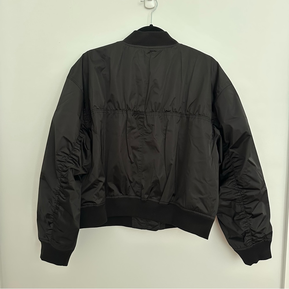 NWT Flex Bomber Women's Black Bomber Jacket size L - Picture 10 of 11